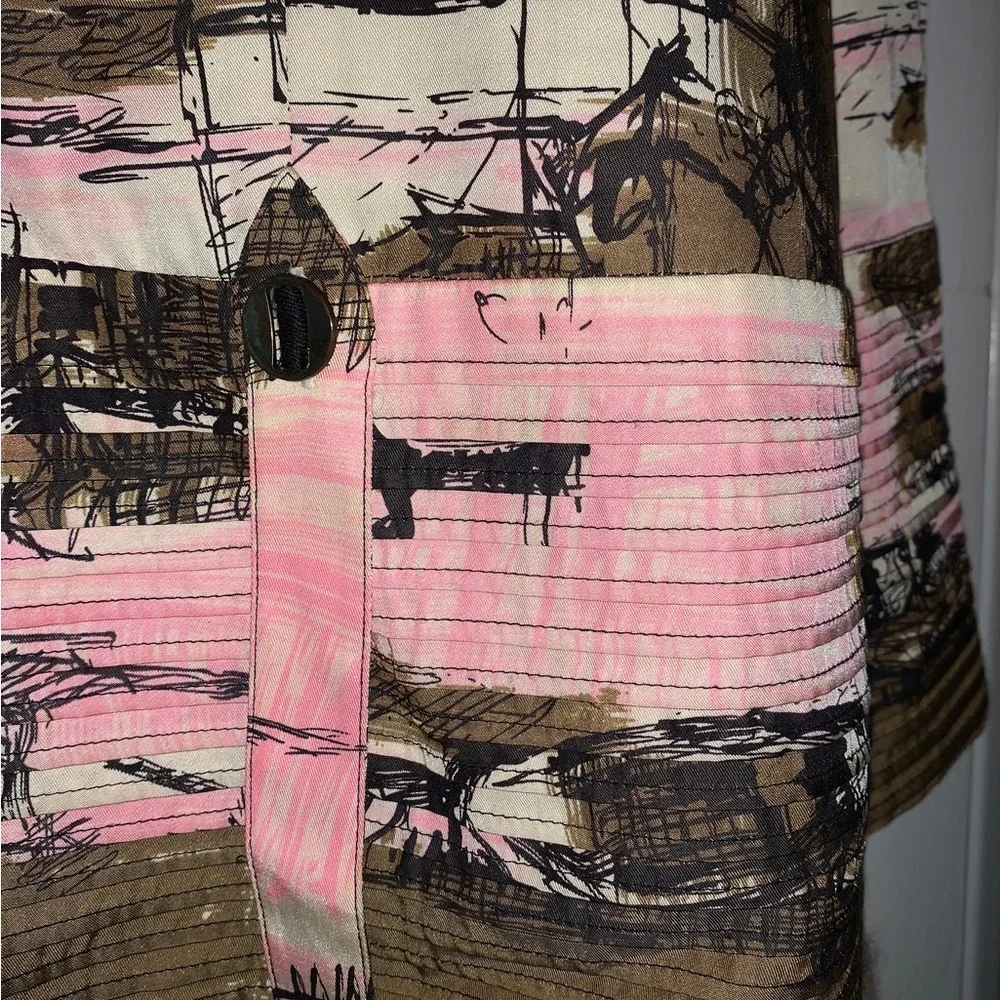 MAYLE DRESS ART PRINT WORK MIDI DRESS - Picture 8 of 8